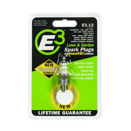 E-3 Sparkplugs E3 Lawn and Garden Spark Plug E3.12 E3.12